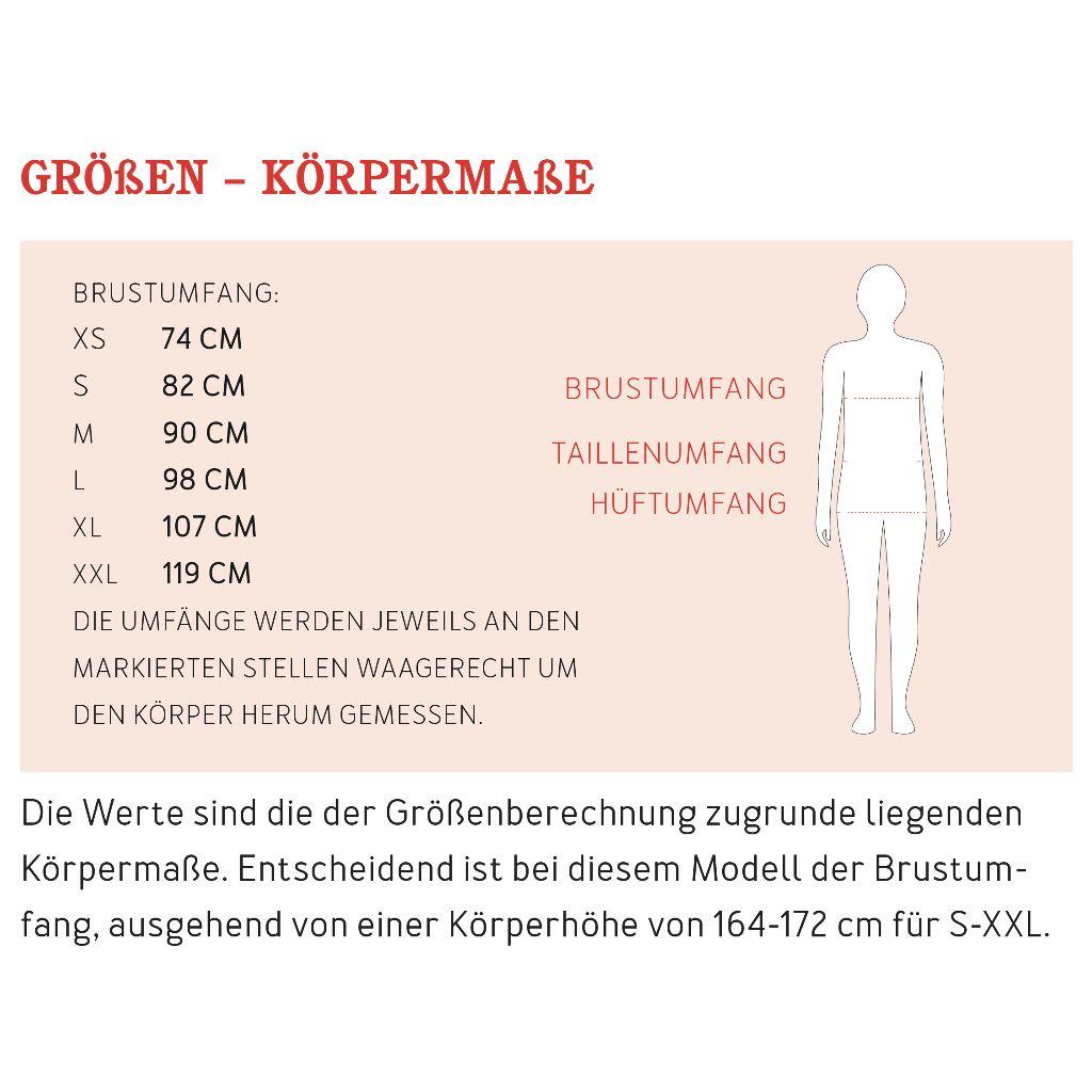Papierschnittmuster Sommershirt Frau Karla XS-XXL